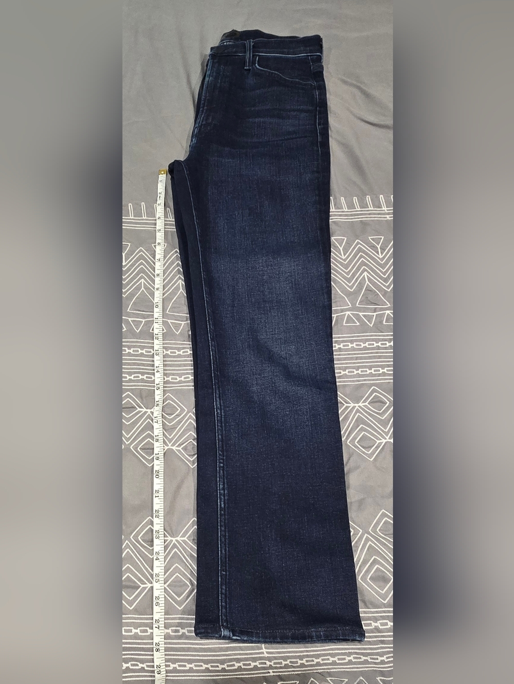 MOTHER High Waisted Rider Skimp Straight Leg Jeans Size 27 - Picture 3 of 9